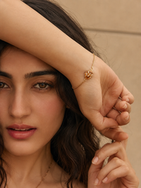 Golden Bloom Adjustable Bracelet