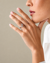Twin Heart Wrap Ring
