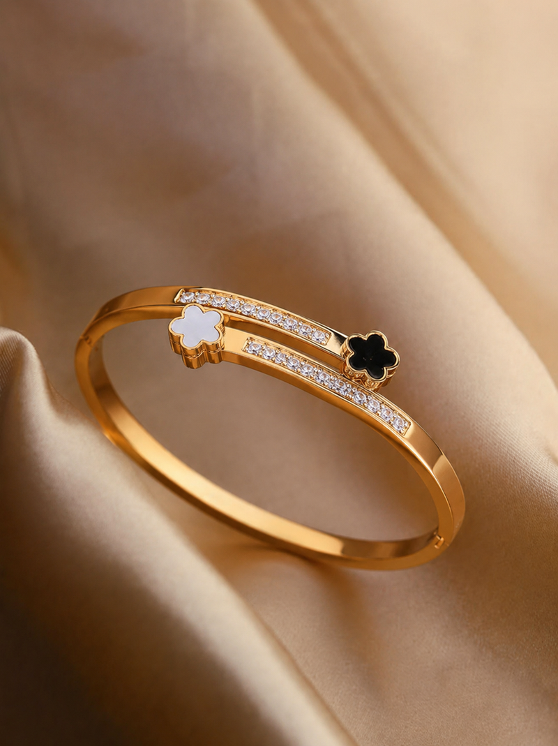 Dual Clover Luxe Bracelet