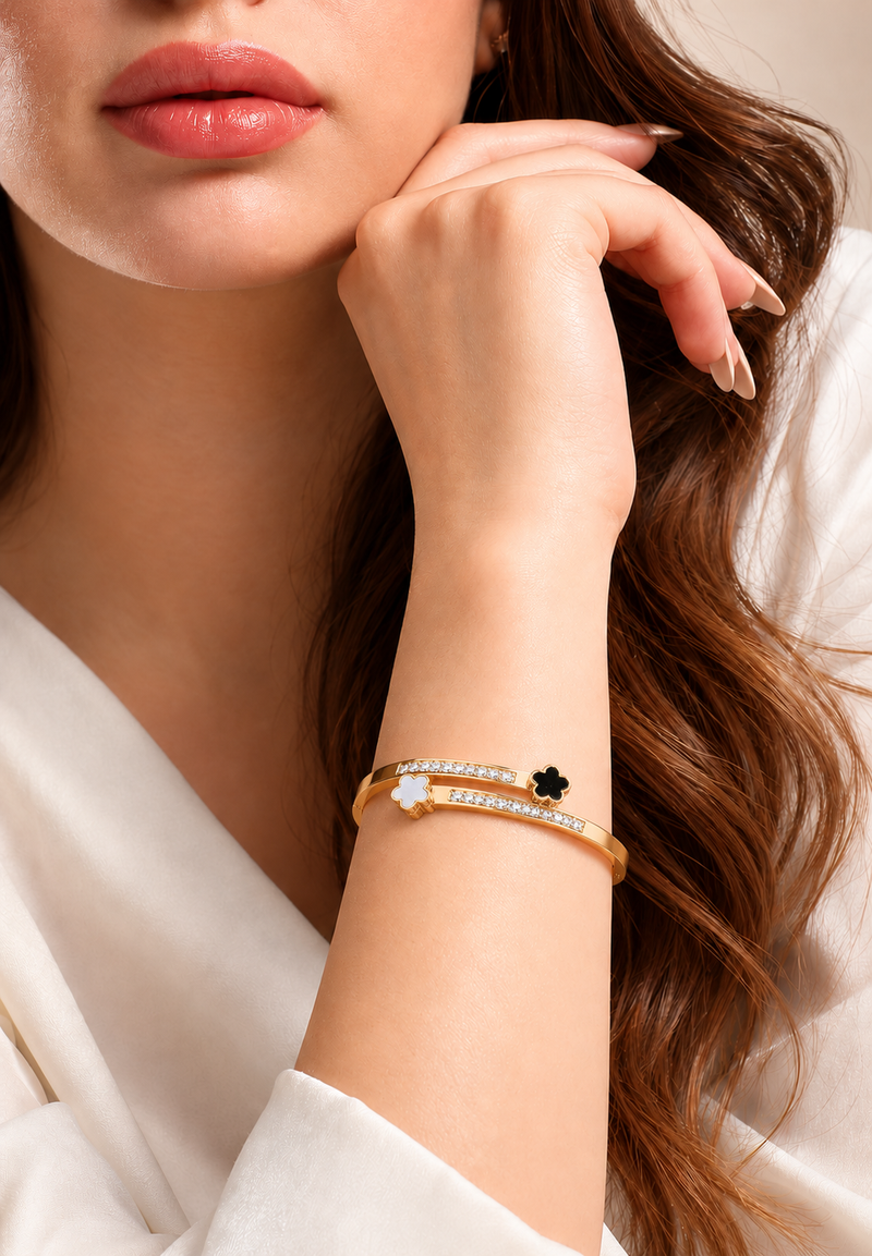 Dual Clover Luxe Bracelet