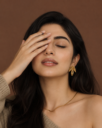 Auric Leaf Luxe Earring