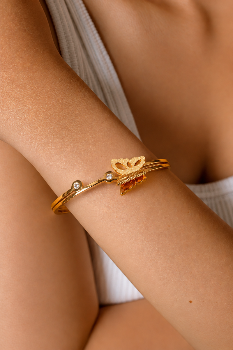 Golden Flutter Bracelet