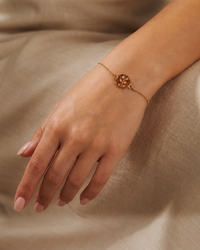 Golden Bloom Adjustable Bracelet