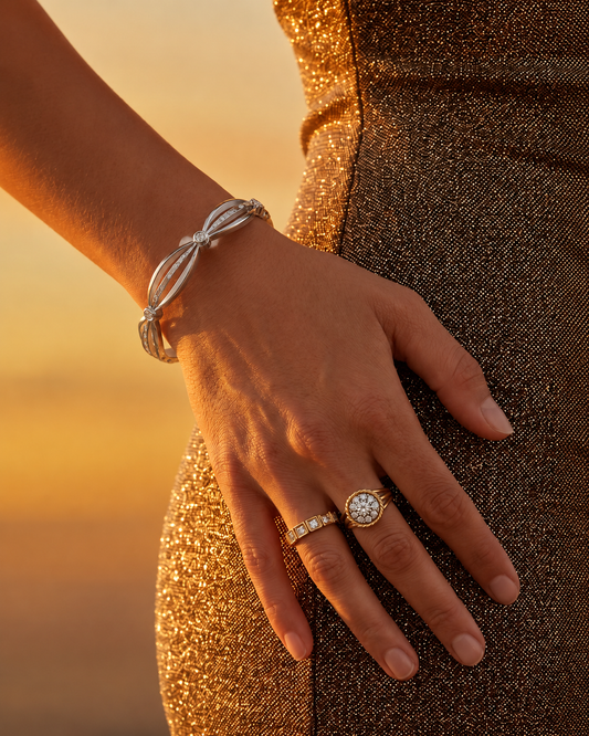 Silver Veil Luxe Bracelet
