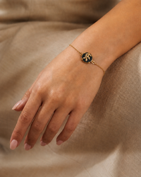 Midnight Leaf Bracelet