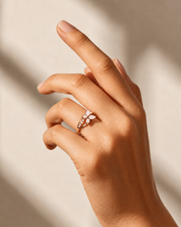Rose Papillon Ring