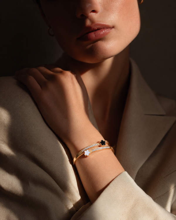 Dual Clover Luxe Bracelet