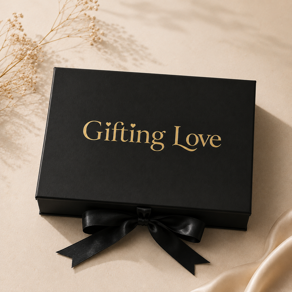 GiftingLove Classic Black Gift Box