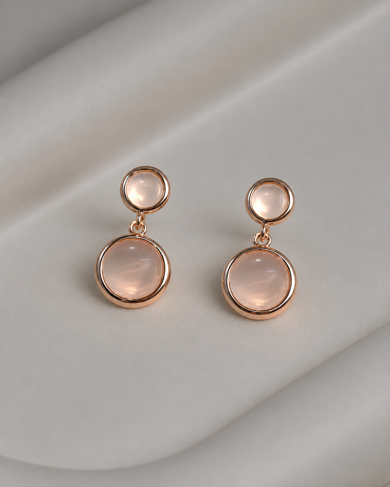 Blush Royale Drop Earrings