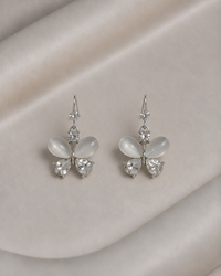 Crystal Butterfly Luxe Earring