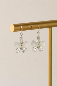 Crystal Butterfly Luxe Earring