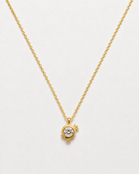 Royal Spark Solitaire Pendant Necklace
