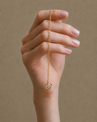 Royal Spark Solitaire Pendant Necklace