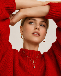 Aurielle Double Charm Layered Necklace