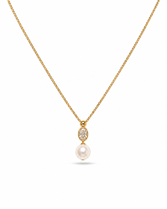 The Mermaid's Pearl Pendant Necklace