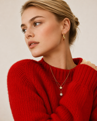 Aurielle Double Charm Layered Necklace