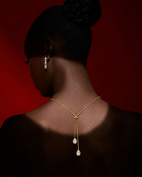 Elegant Dual Drop Adjustable Necklace