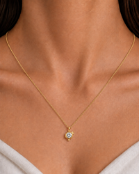 Royal Spark Solitaire Pendant Necklace