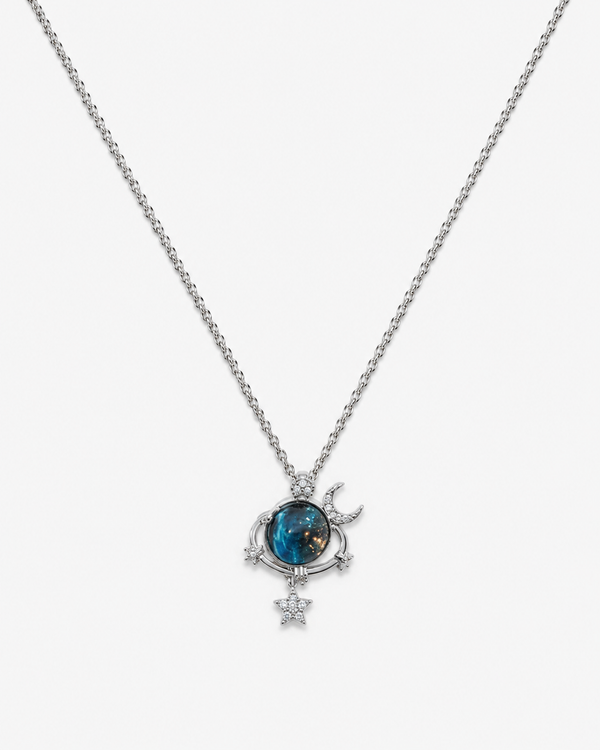 Celestial Galaxy Pendant Necklace