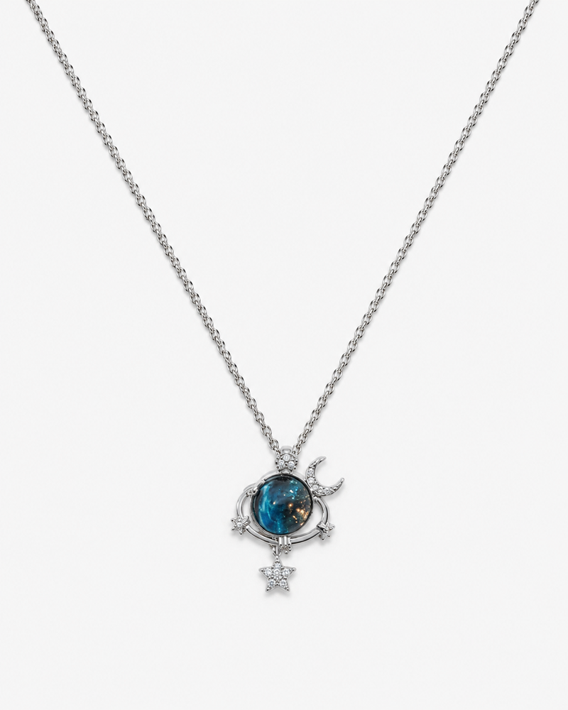 Celestial Galaxy Pendant Necklace