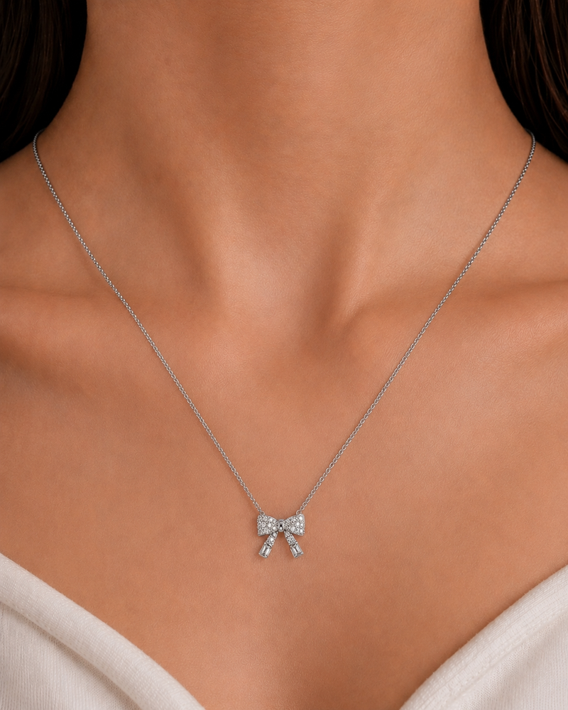 Sparkling Juliet Charm Necklace